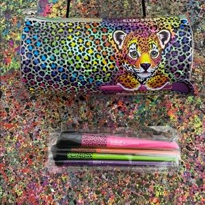 NWT Lisa Frank X Morphe Blend Bright Brush Set